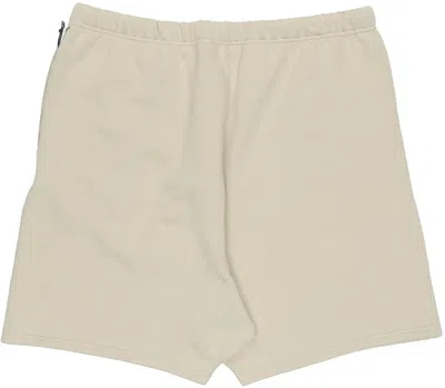 Essentials Fear Of God  Fw21 Fleece Sweat Shorts Beige In Gray