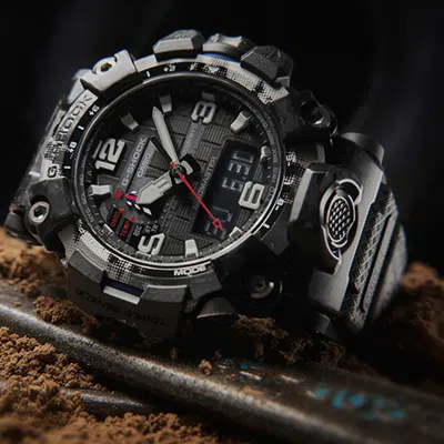 Casio G-shock Mudmaster 'black' In Blue