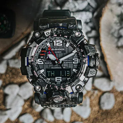 Casio G-shock Mudmaster 'black' In Blue