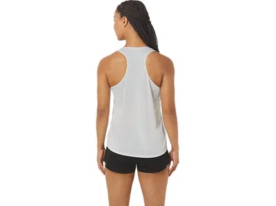 Asics (wmns)  Cj-line Light Singlet 'glacier Grey Electric Red' In Gray