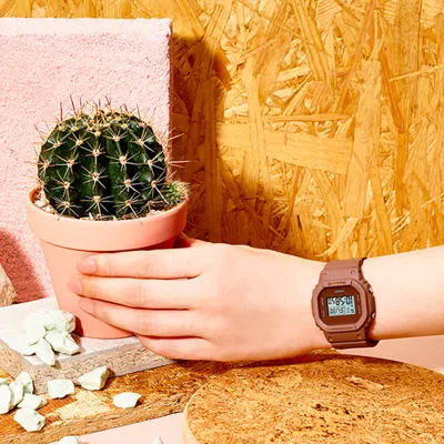 Casio G-shock Square 'rose' In Pink