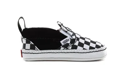 Vans (td)  Slip-on V Crib 'checker - Black White'