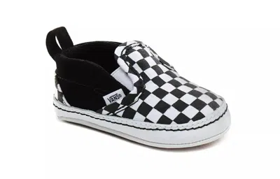 Vans (td)  Slip-on V Crib 'checker - Black White'