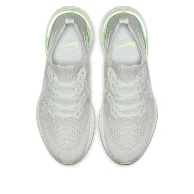 Nike (wmns)  Epic React Flyknit 2 'silver Lime' In White