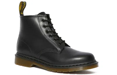 Dr. Martens Crewson Nubuck Leather Casual Boots Size 13.0 In Black