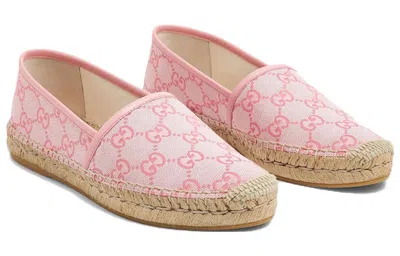 Gucci (wmns)  Gg Monogram Espadrilles 'soft Pink'