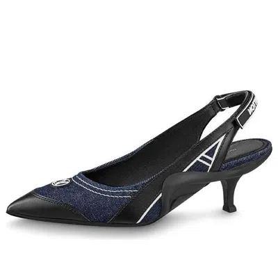 Pre-owned Louis Vuitton (wmns)  Lv Archlight Pumps 'denim' In Multi