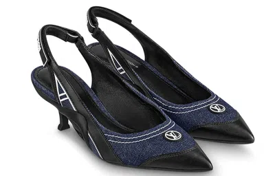 Pre-owned Louis Vuitton (wmns)  Lv Archlight Pumps 'denim' In Multi