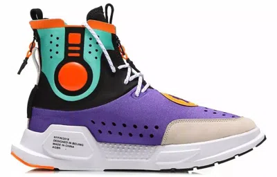 Li-ning Culture Shoes 'purple Green' In Multi