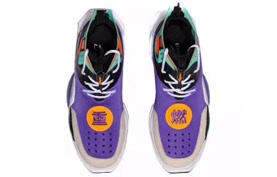 Li-ning Culture Shoes 'purple Green' In Multi