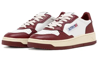 Autry Sneakers Medalist In Burgundy