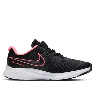 Nike (ps)  Star Runner  2 Velcro 'sunset Pulse' In Black