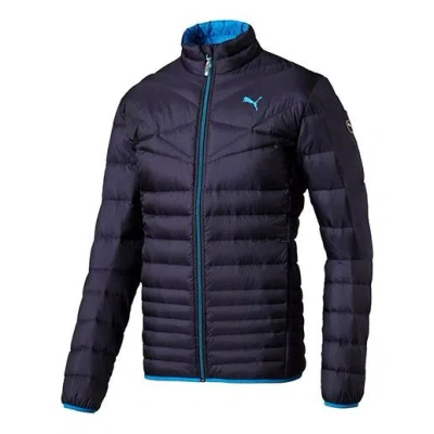 Puma Down Jacket Active 600 Pack Light Down 'navy' In Blue