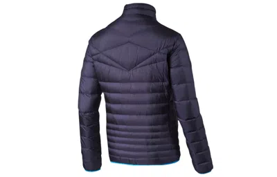 Puma Down Jacket Active 600 Pack Light Down 'navy' In Blue