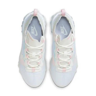 Nike (wmns)  React Element 55 Light Blue Pink In Multi