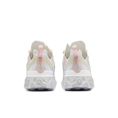 Nike (wmns)  React Element 55 Light Blue Pink In Multi