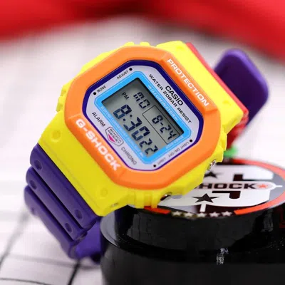 Casio G-shock Square 'yellow' In Multi