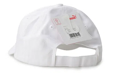 Puma Basic Baseball Cap 'white Black'