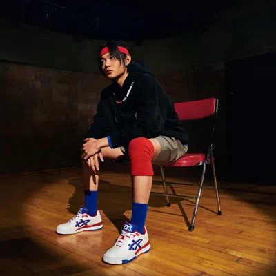 Asics Gel-spotlyte Low Og 'white Blue' In Multi