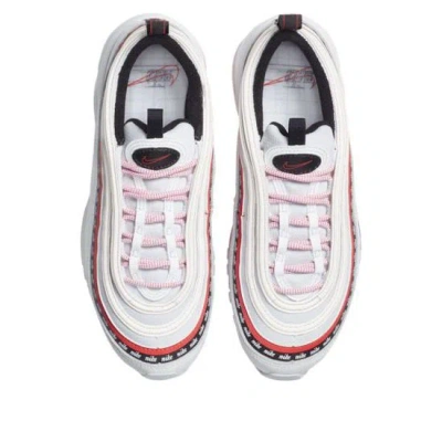 Nike (gs)  Air Max 97 'script Swoosh' In White