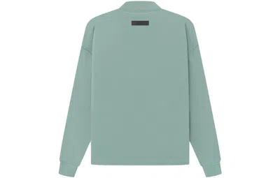 Essentials Fear Of God  Ss23 Relaxed Crewneck 'sycamore ' In Green