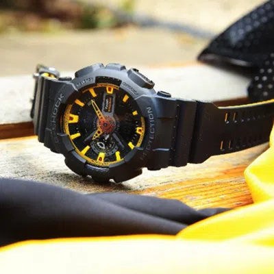 Casio G-shock Analog-digital 'black Yellow'
