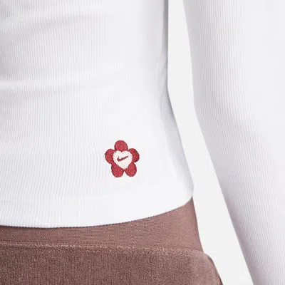 Nike (wmns)  Sportswear V-day Long-sleeve Full-zip Top 'white'