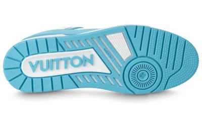 Louis Vuitton Lv Trainers 'white Monogram Blue'