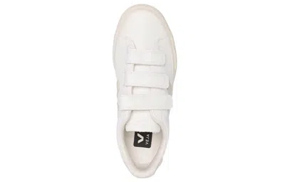 Veja Recife Logo Sneakers - White/beige - Leatherw In White
