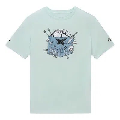 Converse X Dungeons & Dragons Gelatinous Cube T-shirt 'barely Green' In Animal Print