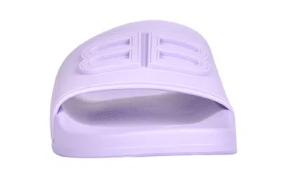 Balenciaga Bb Logo Slides In Purple