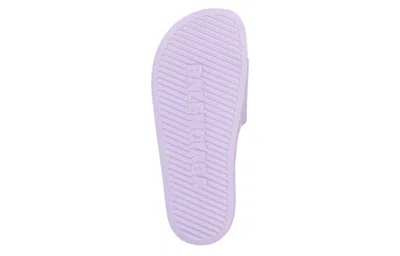 Balenciaga Bb Logo Slides In Purple