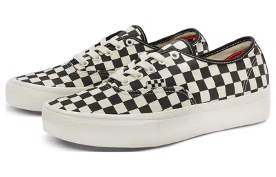Vans Authentic Blackwhite In Black