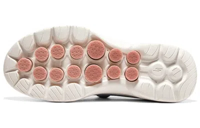 Skechers (wmns)  Go Walk 6 Slip In Fabulous View 'light Grey Pink' In Gray