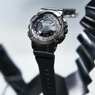 Casio G-shock Analog-digital 'grey' In Black