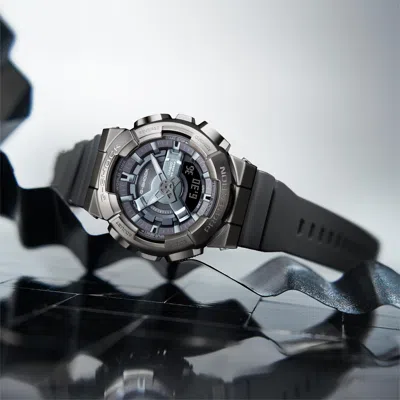 Casio G-shock Analog-digital 'grey' In Black