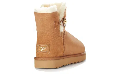 Ugg (wmns)  Mini Bailey Button Bling In Brown
