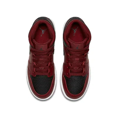 Air Jordan (gs)  1 Retro Mid 'team Red Black'
