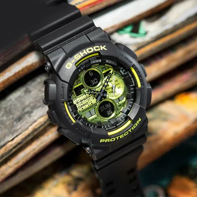 Casio G-shock Analog-digital 'black Green'