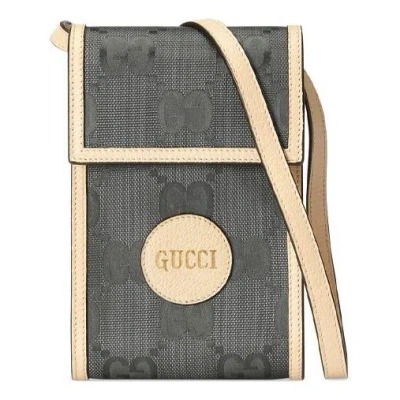 Gucci (wmns)  Logo Patternprint Off The Gridseries Singleshoulderbag Mini Darkgray