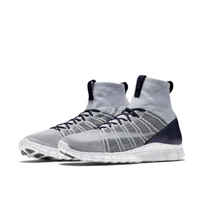 Nike Free Mercurial Superfly Flyknit 'pure Platinum' In Gray