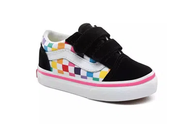 Vans (td)  Old Skool V 'rainbow Checkerboard' In Multi