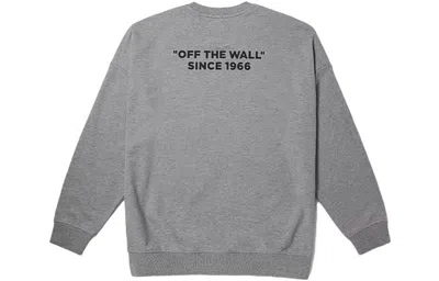 Vans Collection Logo Pack Crew Neck Sweatshirt 'grey' In Gray