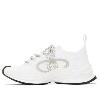 Gucci Run Lace-up Sneakers In White