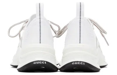 Gucci Run Lace-up Sneakers In White