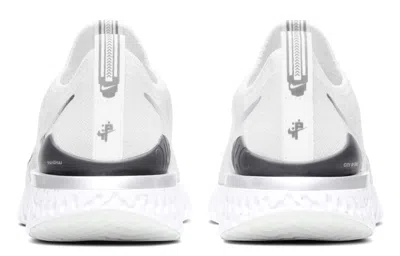 Nike (wmns)  Epic React Flyknit 2 'white Metallic Silver' In Multi