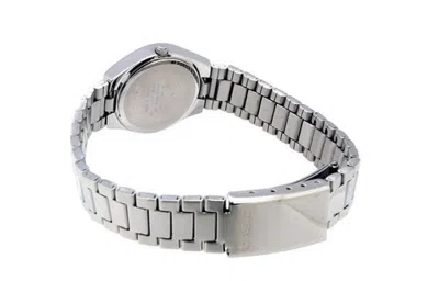 Casio Stainless Steel Strap Silver Analog In Metallic