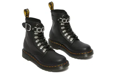 Dr. Martens (wmns)  1460 Pascal Chain Leather Lace Up Boot 'black'