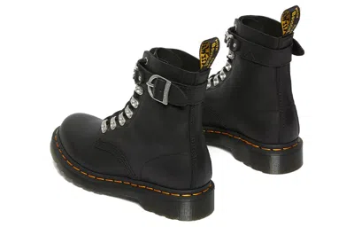 Dr. Martens (wmns)  1460 Pascal Chain Leather Lace Up Boot 'black'