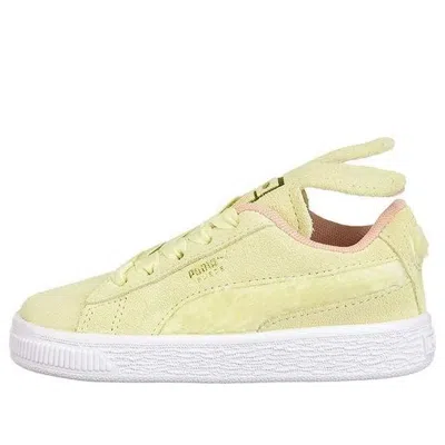 Puma (ps)  Suede Easter Rabbit Yellow